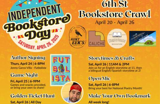 Independent Bookstore Day - 6th Street Bookstore Crawl