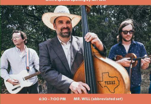The Backyard Sessions at Bell with music by Will & The Wildnerness and Mr. Will