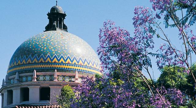 Pima County Historic Courthouse downtown-flower