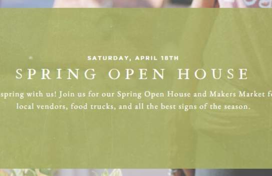 Spring Open House