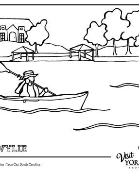 Lake Wylie Coloring Sheet