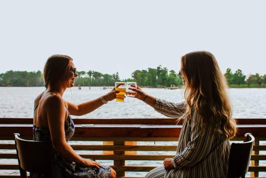 Women drinking
