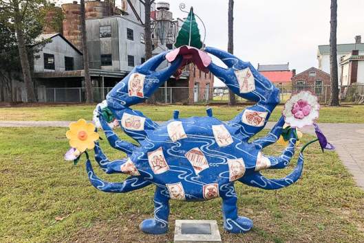 Washington Crab Sculptures