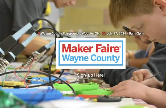 6th Maker Faire Wayne County (new location for 2024)