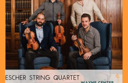 Wayne Center Presents:  Escher String Quartet