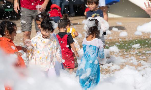 Kids playing