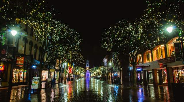 Church Street holiday lights
