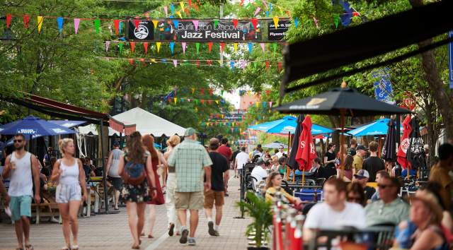 jazz festival brings crowds on church street