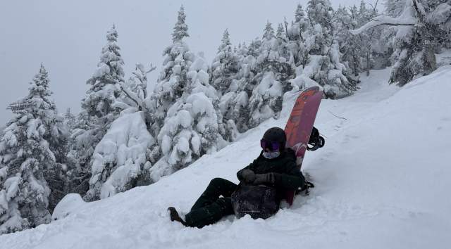 Snowboarding Sugarbush