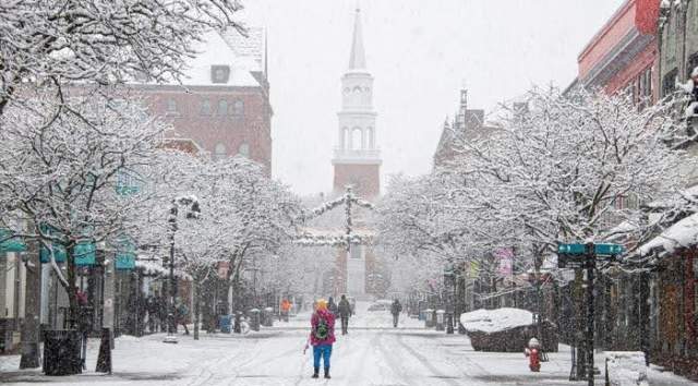 Church Street in the Snow