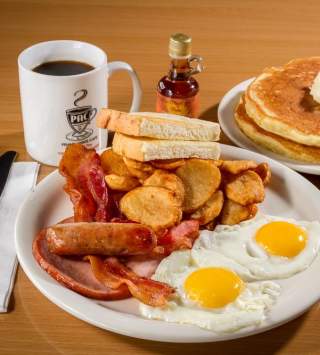 Breakfast at Penny Ann's Cafe
