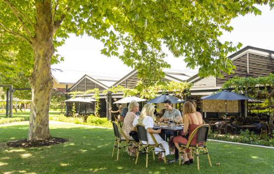 Dining at Sandalford Winery, Swan Valley