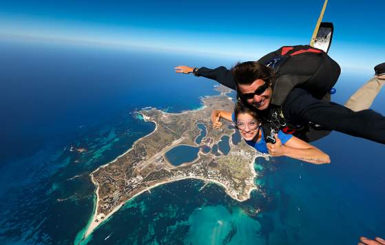 10,000ft Rottnest Island Tandem Skydive For $374.00