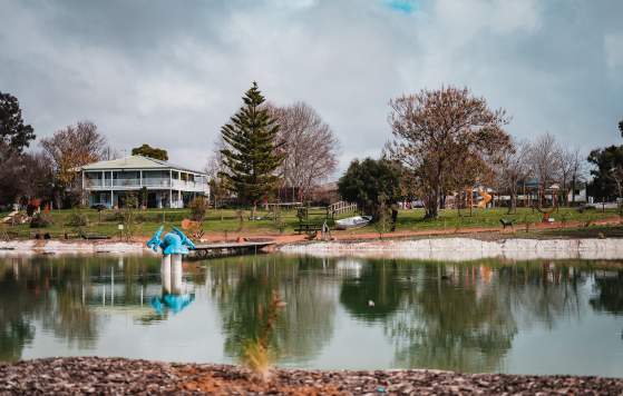 Swan Valley Station Wind Spinner