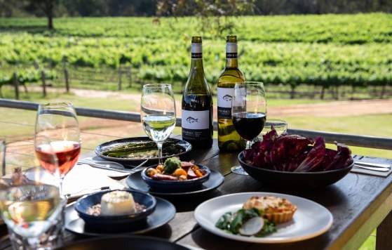 $55 Two Course Mid Week Menu at Upper Reach Winery
