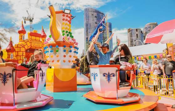Kids Luna Park at the Perth Royal Show