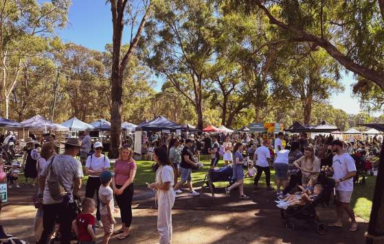 Local Farmers Market at Peel Estate Wines