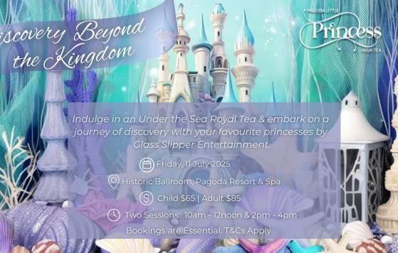 Pagoda Little Princess High Tea - Discovery Beyond the Kingdom