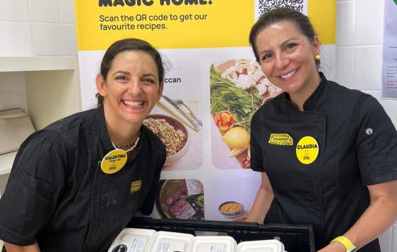 Team Cooking for a Cause