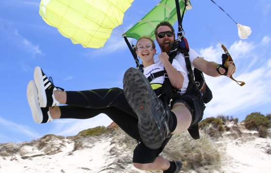 Rottnest Island Skydive and Ferry Package - $440.00