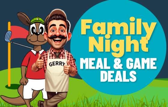 Friday Family Game & Meal Deals at Supa Golf and Supa Putt