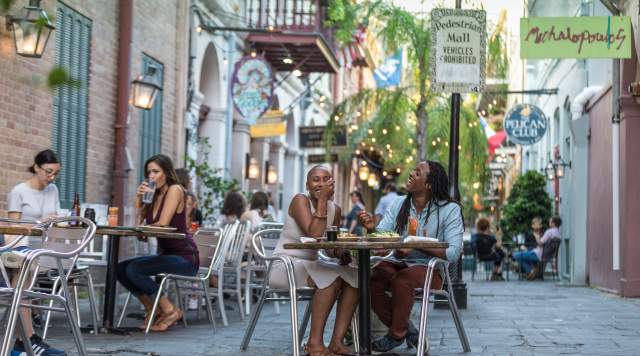 Outdoor Dining in New Orleans