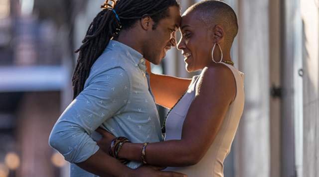 Couple Embracing