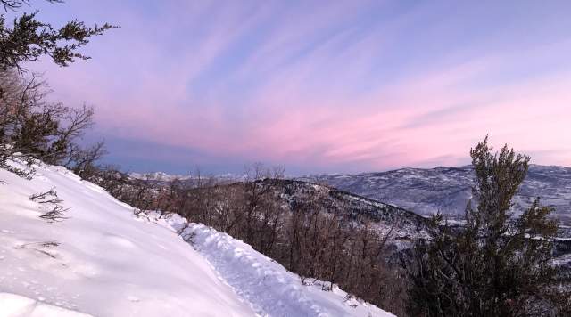 Snowshoe Your Way Into the Day on a Sunrise Hike with Wasatch Adventure Guides.