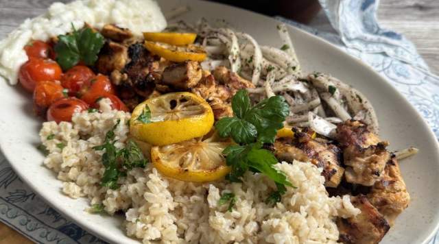 Chicken Souvlaki - Greek Dinner for Spring and Summer Nights