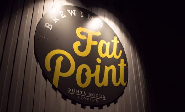 Picture of Fat Point Brewing sign