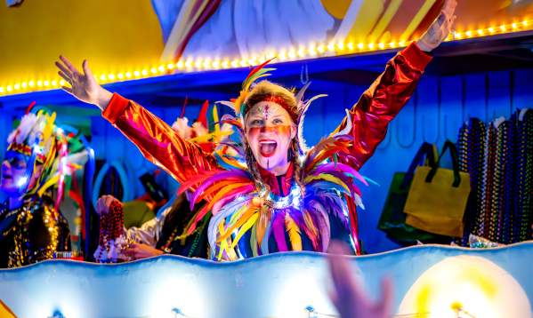 Living It Up Before Giving It Up - Cajun & Creole Carnival
