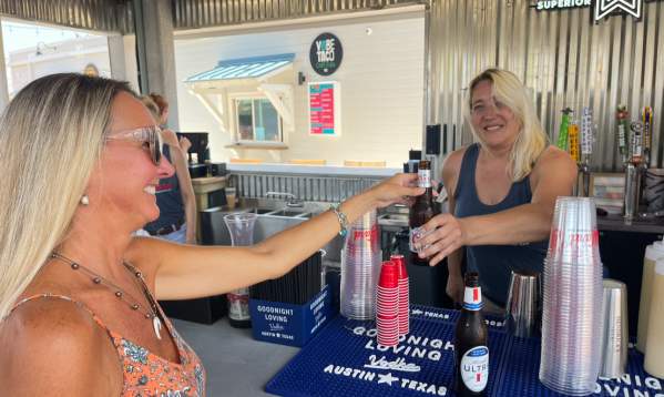 Beer at Sip Yard