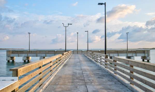 View from Station St Pier