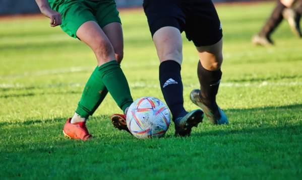 Sounders Playing soccer