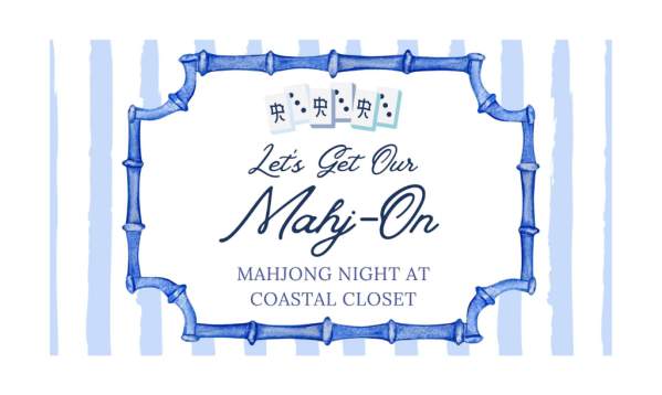 Mahjong Night @ Coastal Closet