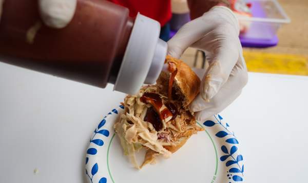 Slider Bite at Taste Addison