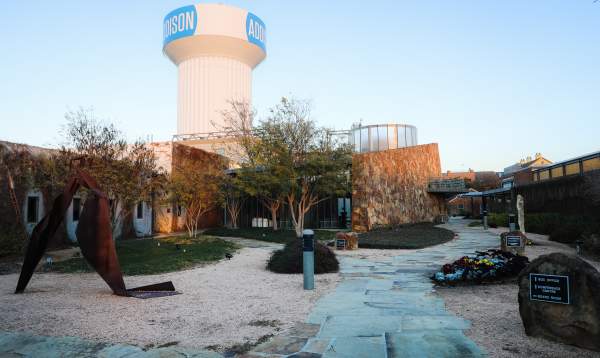 Addison Theatre Courtyard