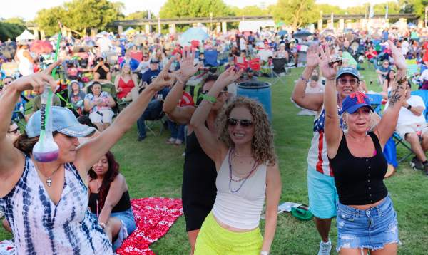 people dancing with shadow