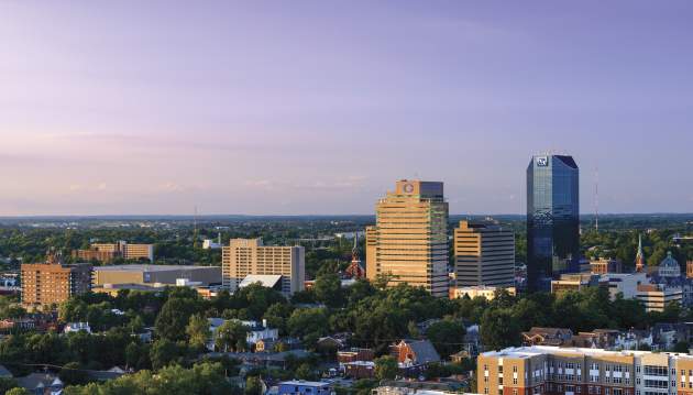 Lexington Downtown Skyline