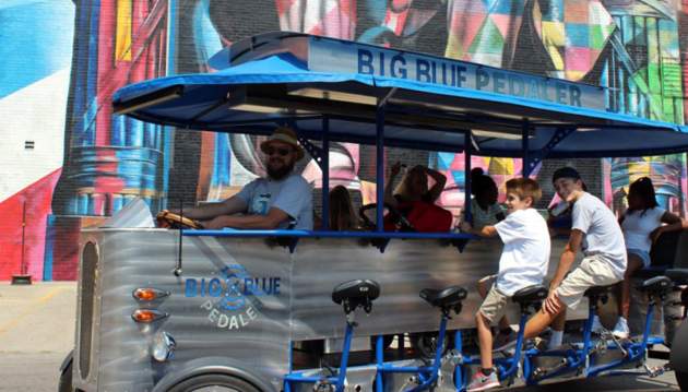 Big Blue Peddler
