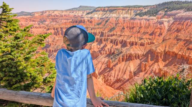 Cedar Breaks National Monument, Sunset Trail Overlook