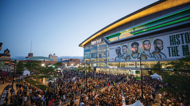 Bucks Playoff Fiserv Forum
