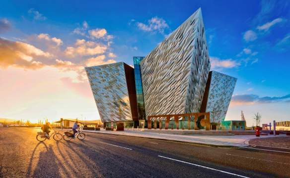 DNI Gallery - Titanic Sunset Cyclists