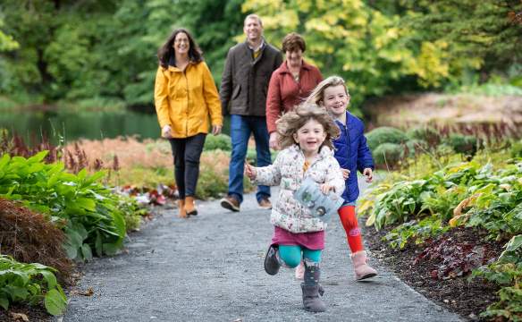 Children Trail Family Nature