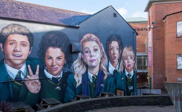 Derry Girls Mural