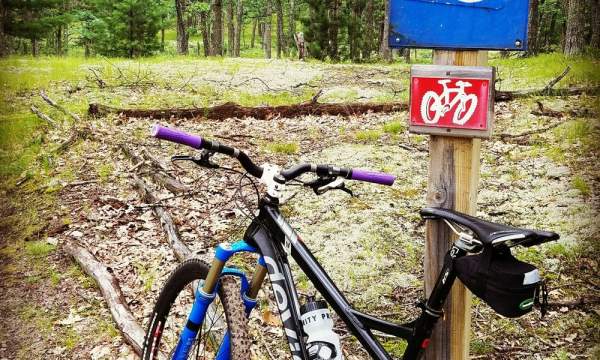 Biking At Hanson Hills Recreation Area