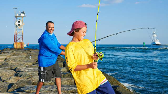 Father & Son Fishing