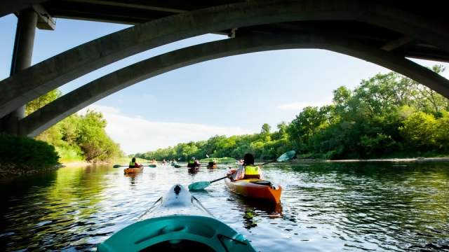 Howling Wolfe Canoe & Kayak - River Shot