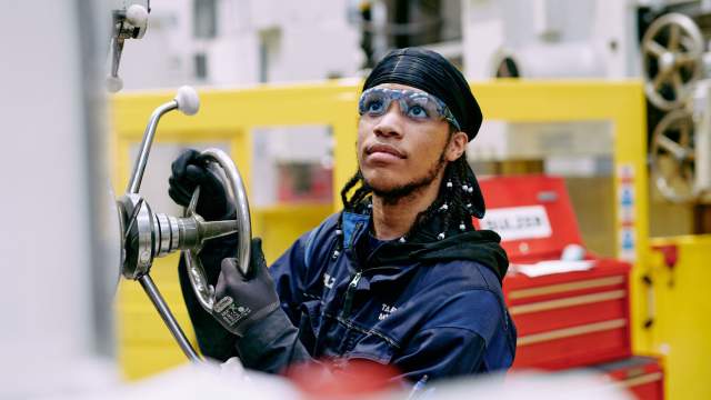 At work at SULZER Birmingham