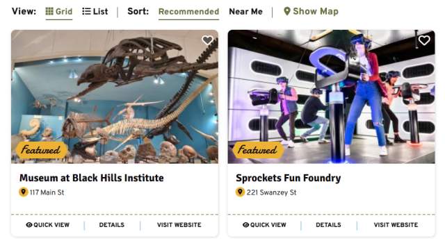 Featured Web Listings